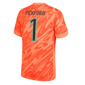 England Jordan Pickford #1 Målvakt Hemmatröja EM 2024 Kortärmad